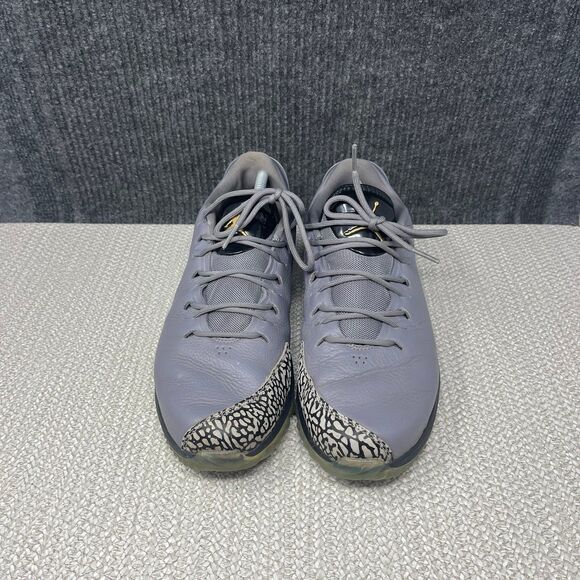 Nike Air Jordan ADG Spikeless Golf Shoes Gunsmoke Black Metallic 9.5 AR7995-003 main image 4